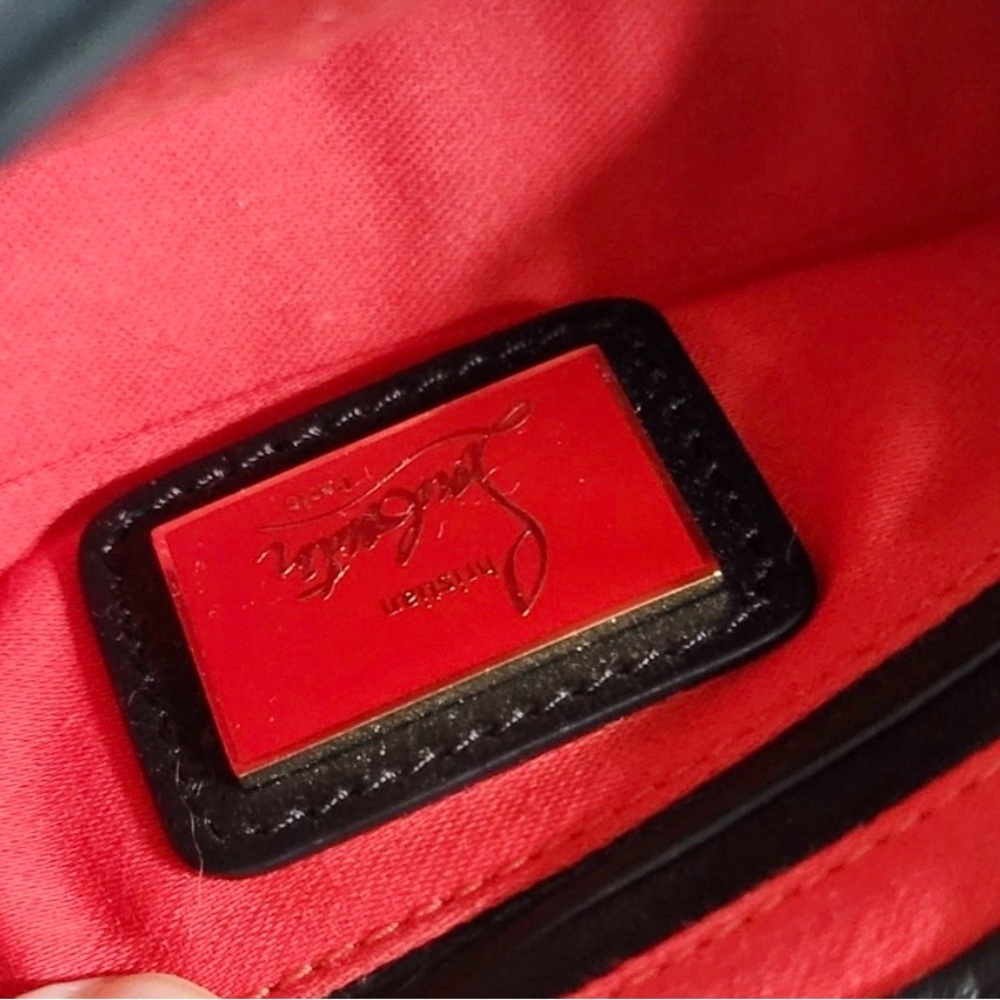 Christian Louboutin Sweet Charity Mini Crossbody with COA and Dustbag LIKE NEW - Picture 9 of 12